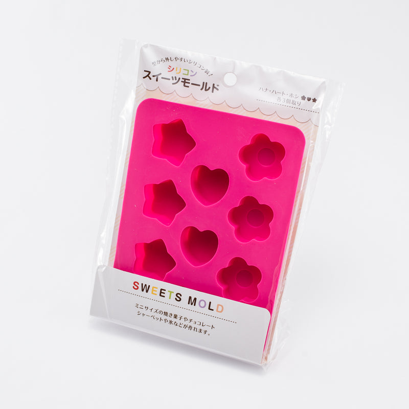 Chocolate Mold (Silicone/Flower/Heart/Star)