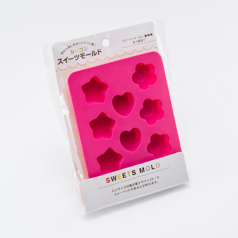 Chocolate Mold (Silicone/Flower/Heart/Star)