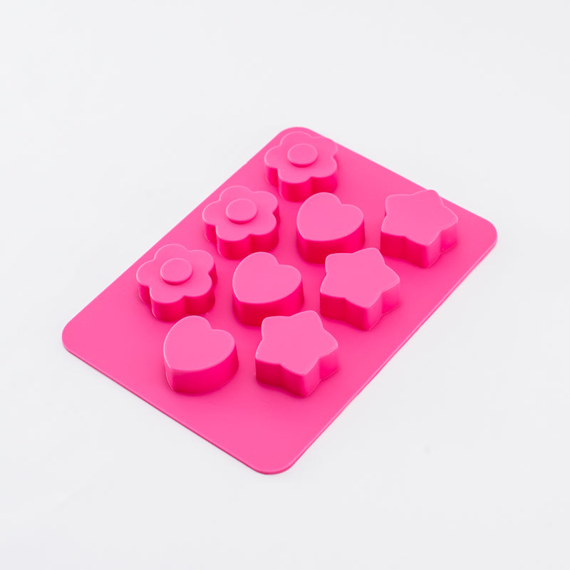 Chocolate Mold (Silicone/Flower/Heart/Star)