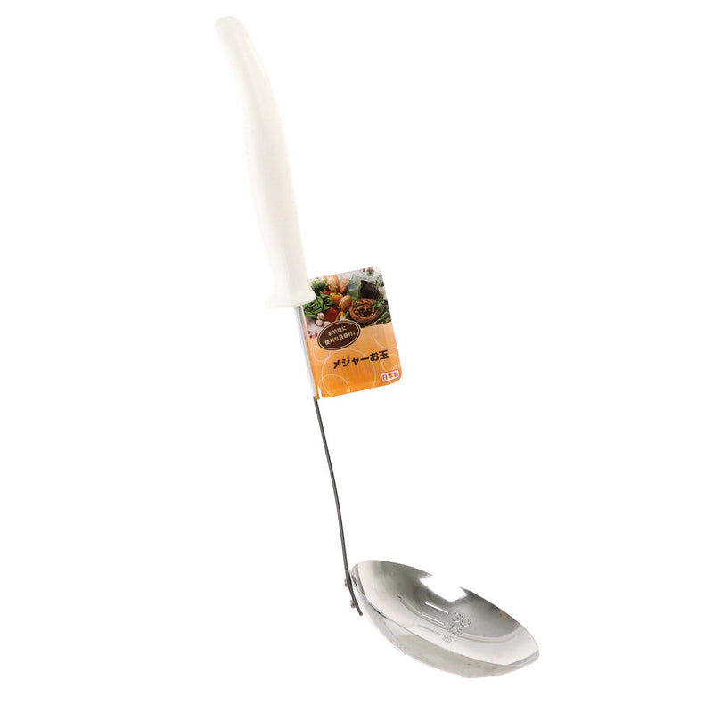 Ladle (White/Silver/28x8.5cm)