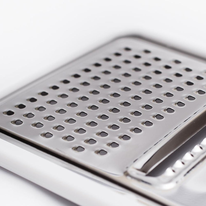3-in-1 Grater (3-Way/Silver/White/24.5x11.2cm)