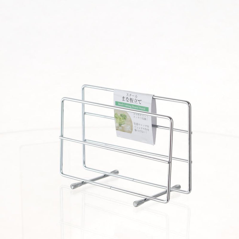 Cutting Board Stand Holder(Silver/8x15.5x10.7cm)