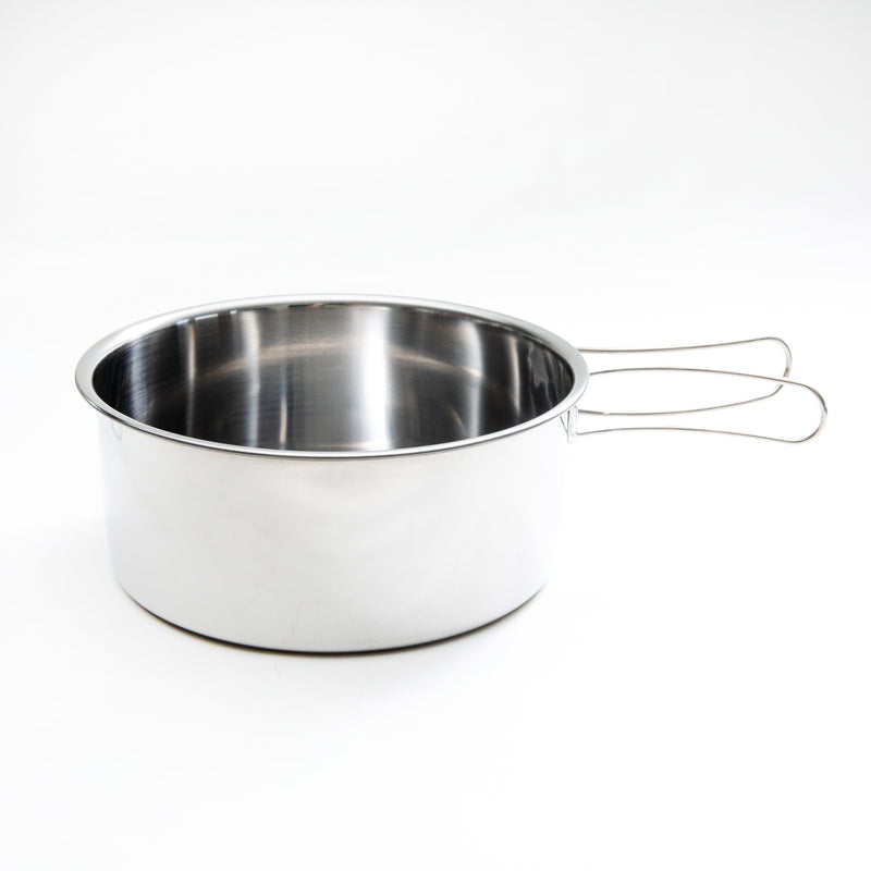 Pot (Stainless Steel/Foldable Handle/6.5cm/SMCol(s): Silver)