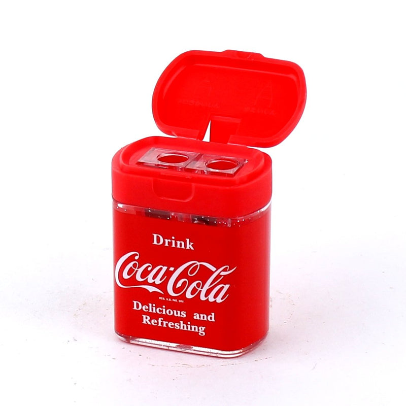 Cola Soda Drink Double Pencil Sharpener