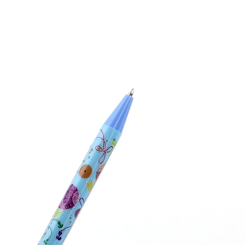 Blue Origami Crane Pen