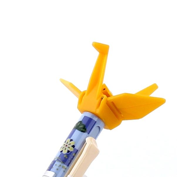 Yellow Origami Crane Pen