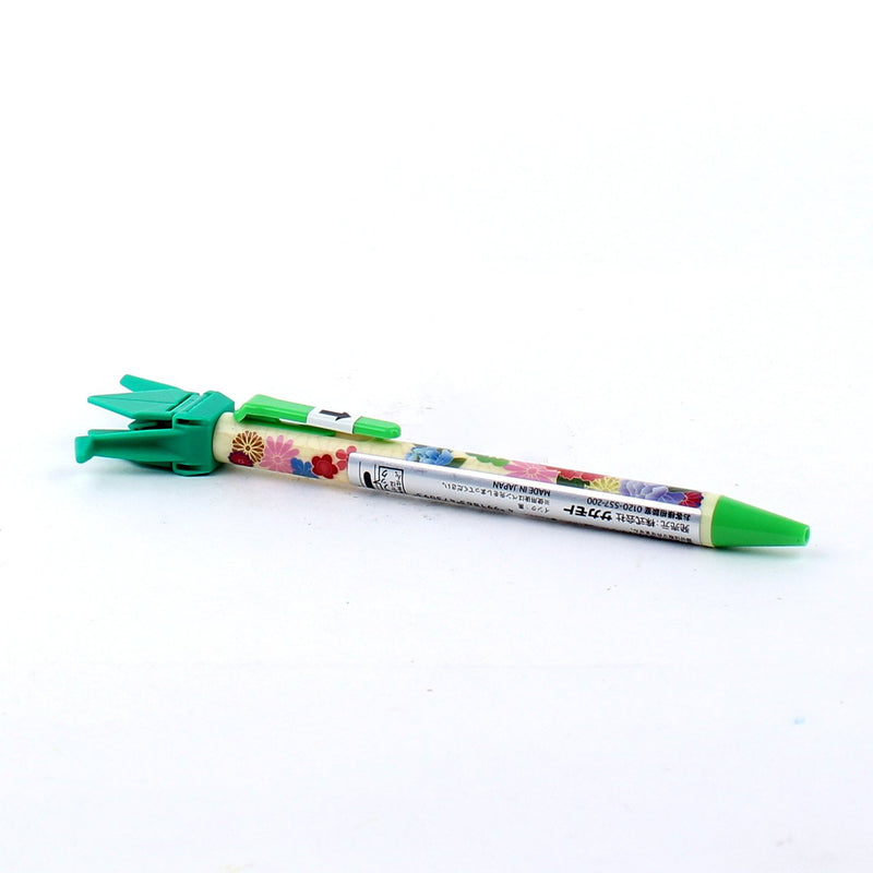 Green Origami Crane Pen