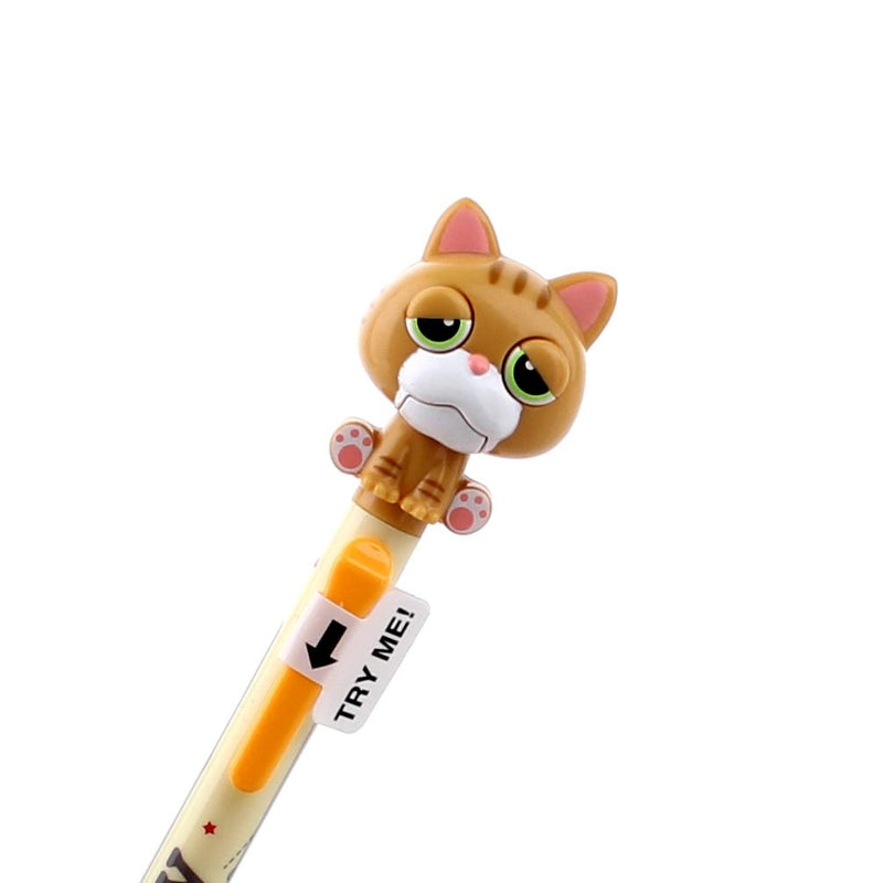Funny Brown Cat Pen