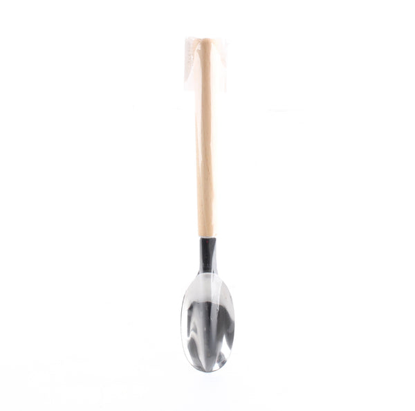 Dessert Spoon (Stainless Steel/Wood/Dessert/19.3cm)