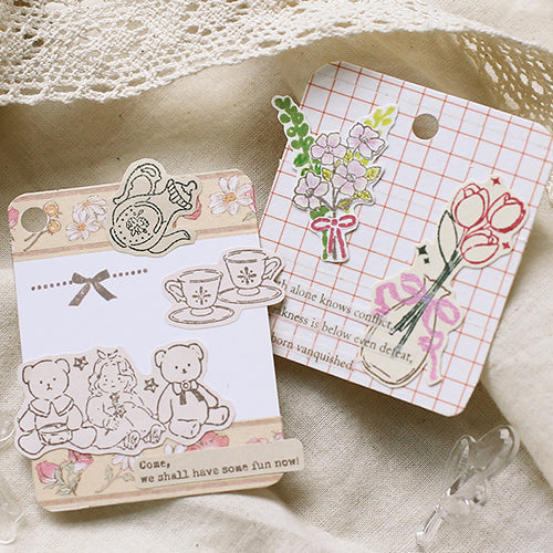 BGM Alice Tea Time Clear Stamps