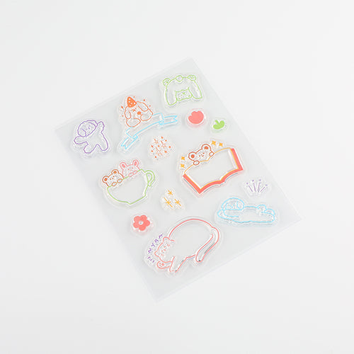 BGM Fluffy Land Clear Stamps