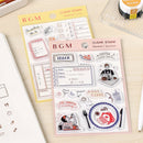 BGM Recording / Study Clear Stamps