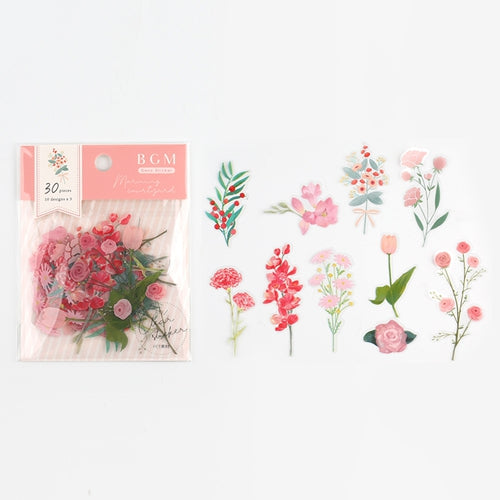 BGM Clear Seal Morning Garden Pink