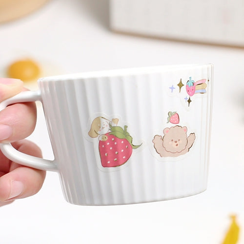 BGM Flake Seal Animals Strawberry
