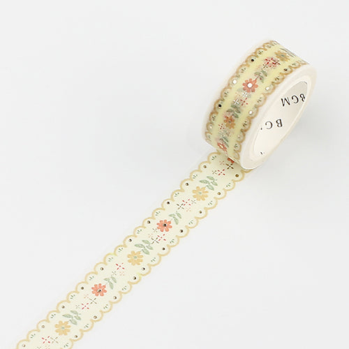 BGM Embroidery / Yellow Embroidery / Yellow Masking Tape