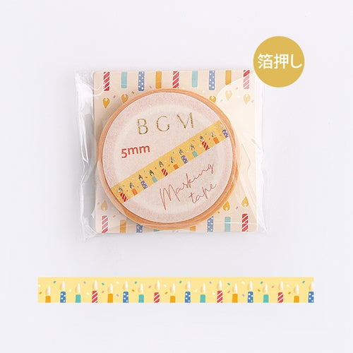 BGM Candle Masking Tape BM-LSG080