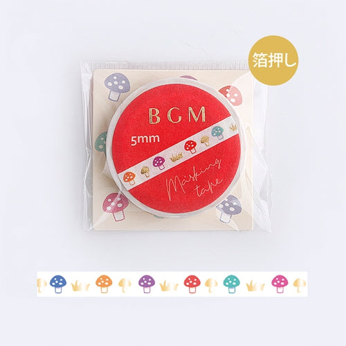 BGM Mushroom Masking Tape BM-LSG081