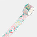 BGM Clear Tape Flower Colorful