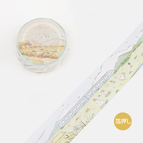 BGM Sunset at Countryside Masking Tape BM-SPRW001
