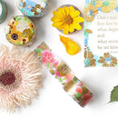 BGM Flower Melody Rose Masking Tape