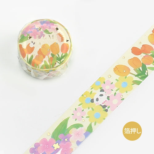 BGM Tulip Garden Masking Tape BM-SPRW009