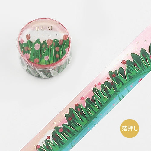 BGM Tulip Park Masking Tape BM-SPOP008