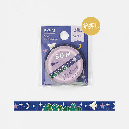 BGM Birds & Starry Sky Masking Tape BM-LSG120