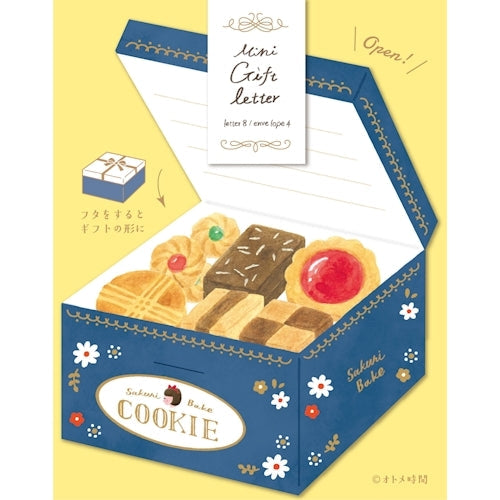 Furukawa Shiko Otome Time Paper Works Mini Letter Set Cookie