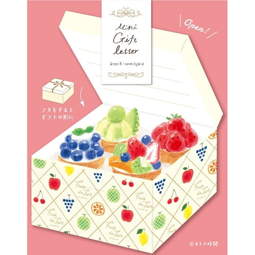 Furukawa Shiko Otome Time Paper Works Mini Letter Set Tart