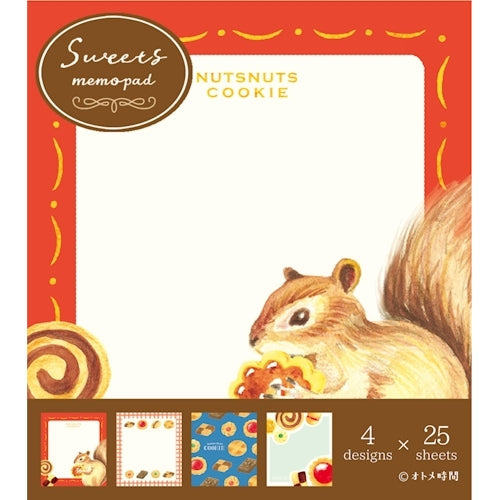 Furukawa Shiko Otome Time Paper Works Memo Block Memo Pad Sweets Cookie