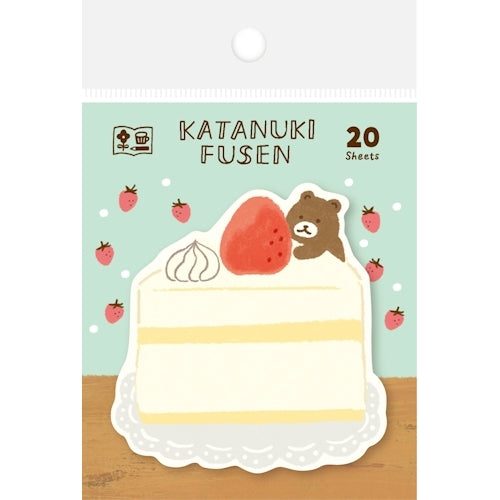Furukawa Shiko Cake & Bear Sticky Notes QF129