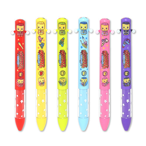 Fueki Ranger Kueki Nori Kogyo Multicolor Ballpoint Pen mimi Pen 0.7mm Red