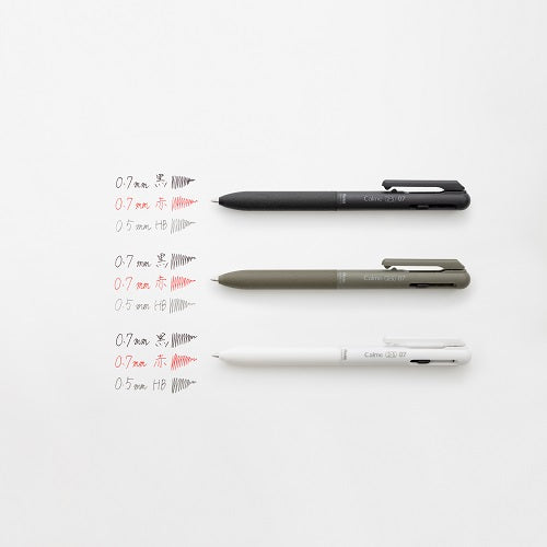 Pentel Calme Mechanical 0.5mm Pencil &  0.7mm Ballpoint Pen
