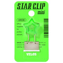 Velos Binder Clip Star Clip Mini Green