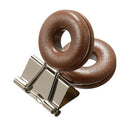 Velos Binder Clip Donut Clip Mini Chocolate