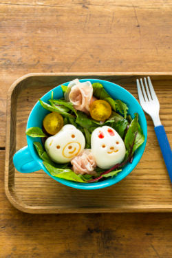 Kokubo Boiled Egg Mold (Rabbit & Bear)