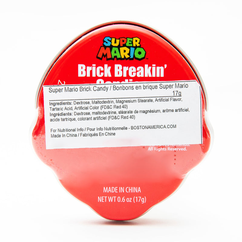 Boston Candy Tin - Super Mario Brick Breakin