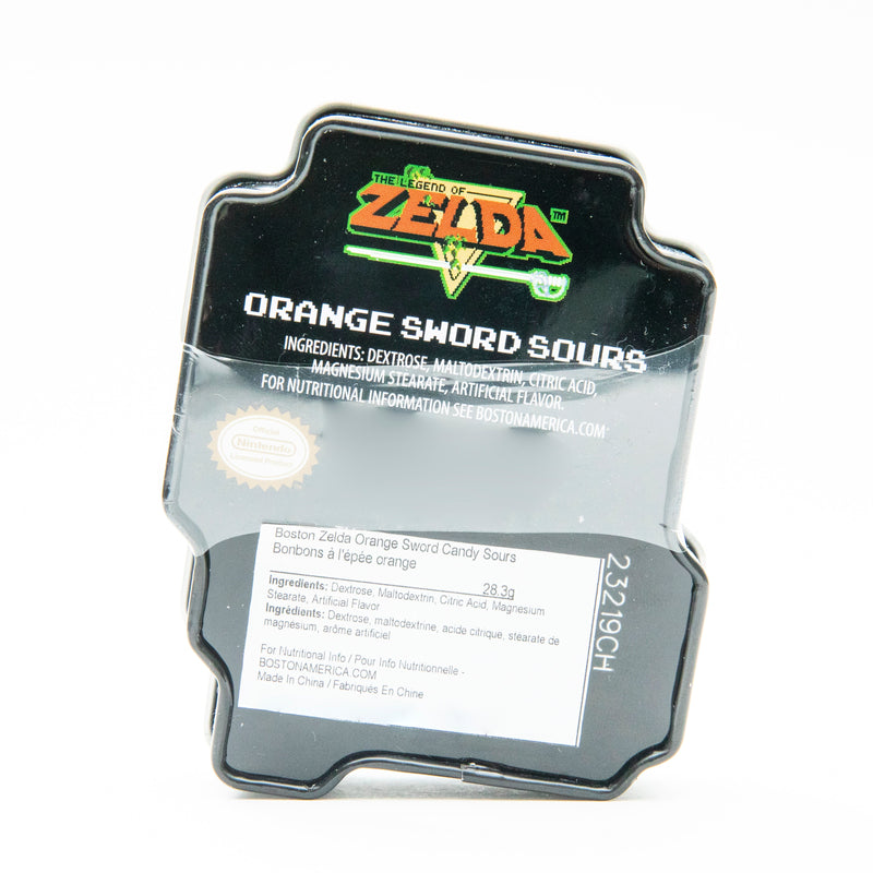 Boston Candy Tin - Zelda Orange Sword Sours