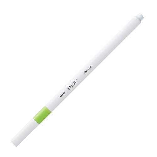 Uni Emott 0.4mm Marker (Light Green / Light Green)