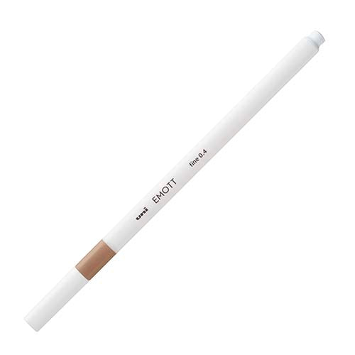 Uni Emott 0.4mm Marker (Beige / Beige)