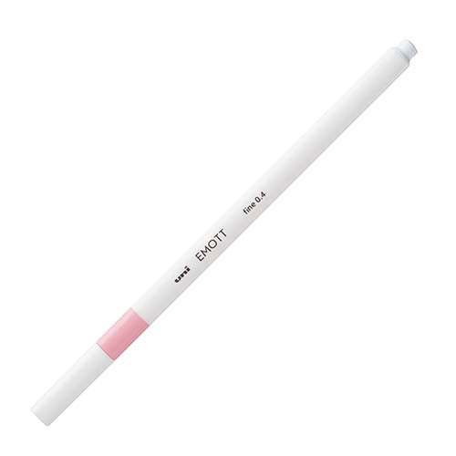 Uni Emott 0.4mm Marker (Baby Pink / Baby Pink)