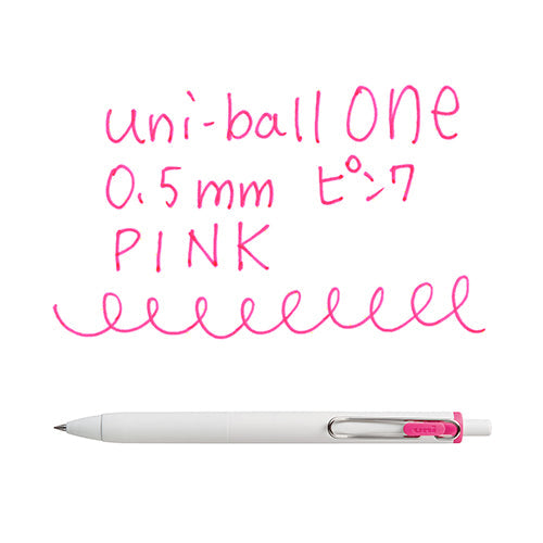 Uni Uni-Ball One Gel Ink Ballpoint Pen 0.5 Pink