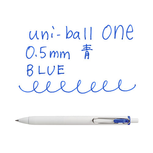 Uni Uni-Ball One Gel Ink Ballpoint Pen 0.5 Blue