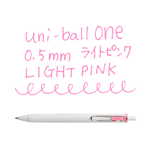 Uni Uni-Ball One Gel Ink Ballpoint Pen 0.5 light Pink