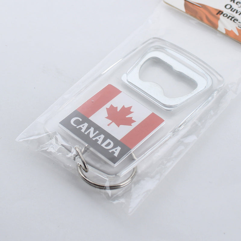 Canada Bottle Opener Keychain