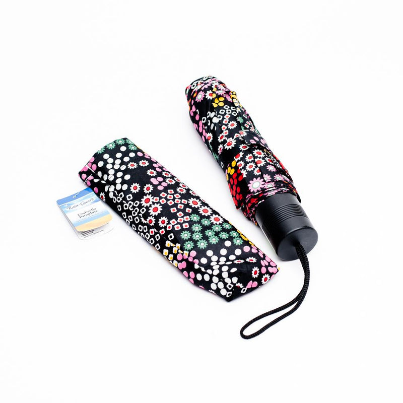 Folding Umbrella with pouch (Floral)