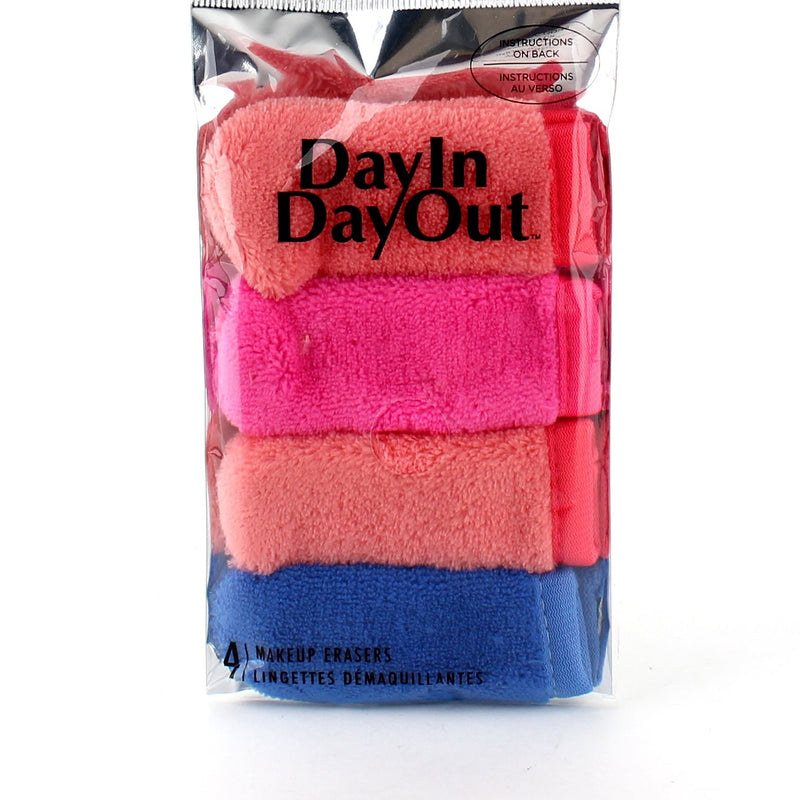 Day In Day Out Foil 4 Pack Mini Makeup Erasers