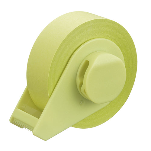 Yamato Fusen Sticky Note Roll Tape with Clip Leaf Green