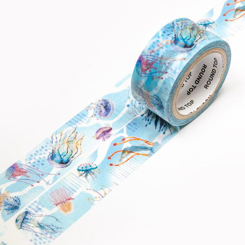 Round Top Masking Tape Insomnia Design Illusion Kaigetsu Encyclopedia