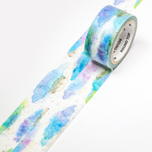 Round Top Masking Tape Insomnia Design Hoshinoyadori